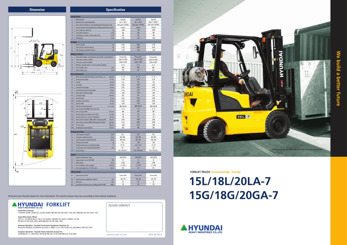 15L/18L/20LA-7 15G/18G/20GA-7 - HYUNDAI HEAVY INDUSTRIES