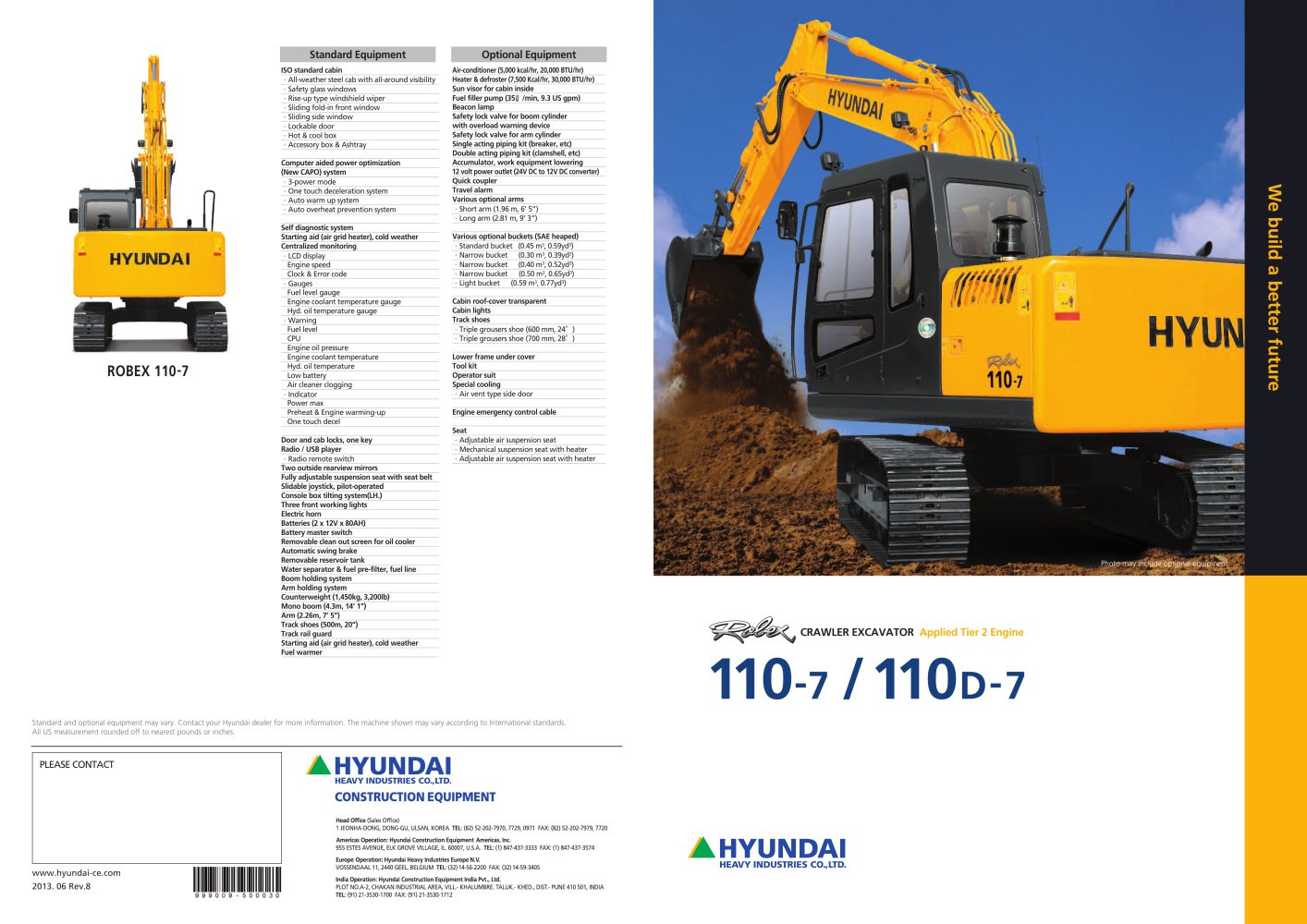 R110 Series - HYUNDAI HEAVY INDUSTRIES