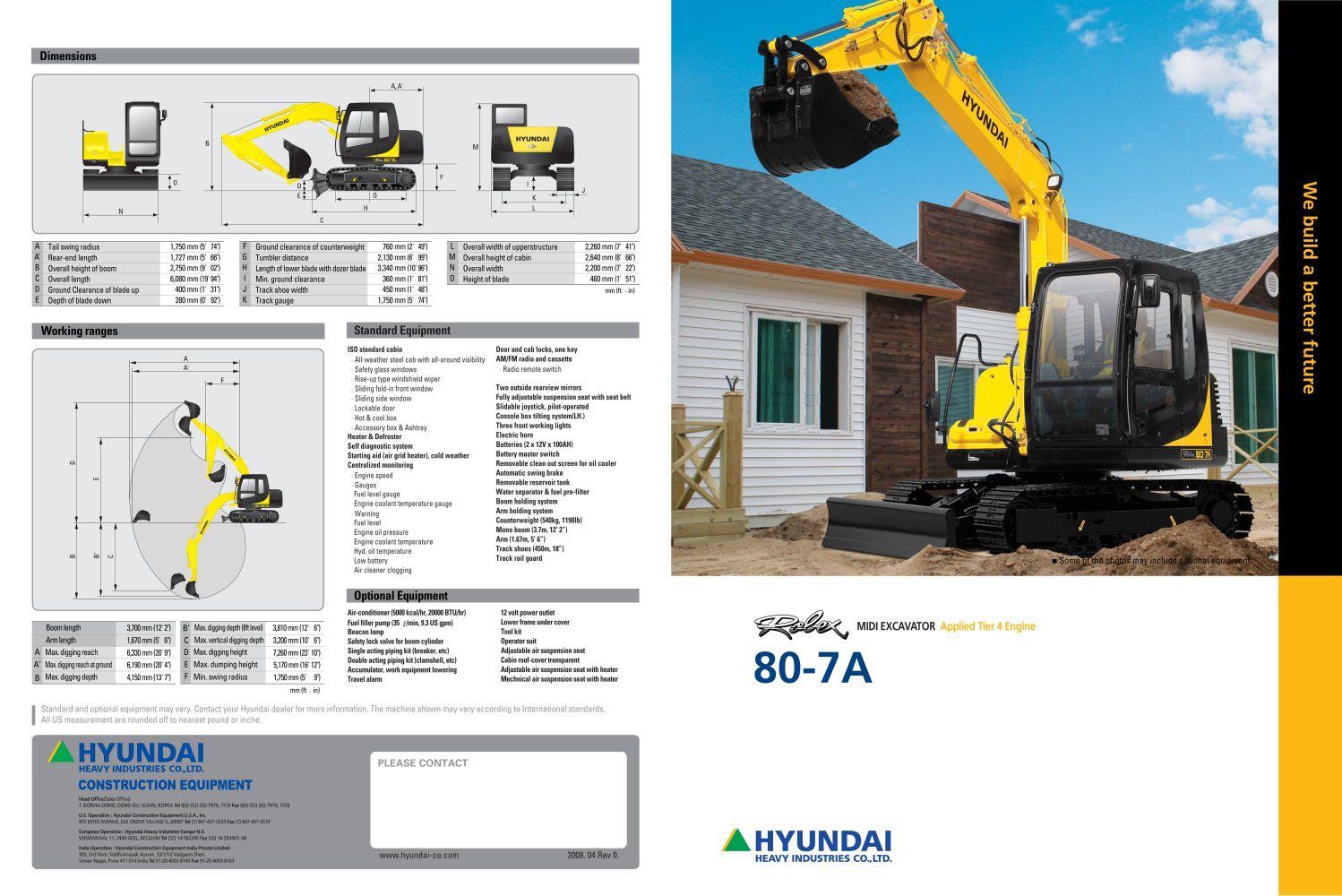 R80-7A - HYUNDAI HEAVY INDUSTRIES