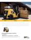 8,000-12,000 lb Capacity Internal Combustion Pneumatic Tire - Cat Lift Trucks
