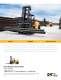 17,500-36,000 lb Capacity Diesel Pneumatic Tire - Cat Lift Trucks