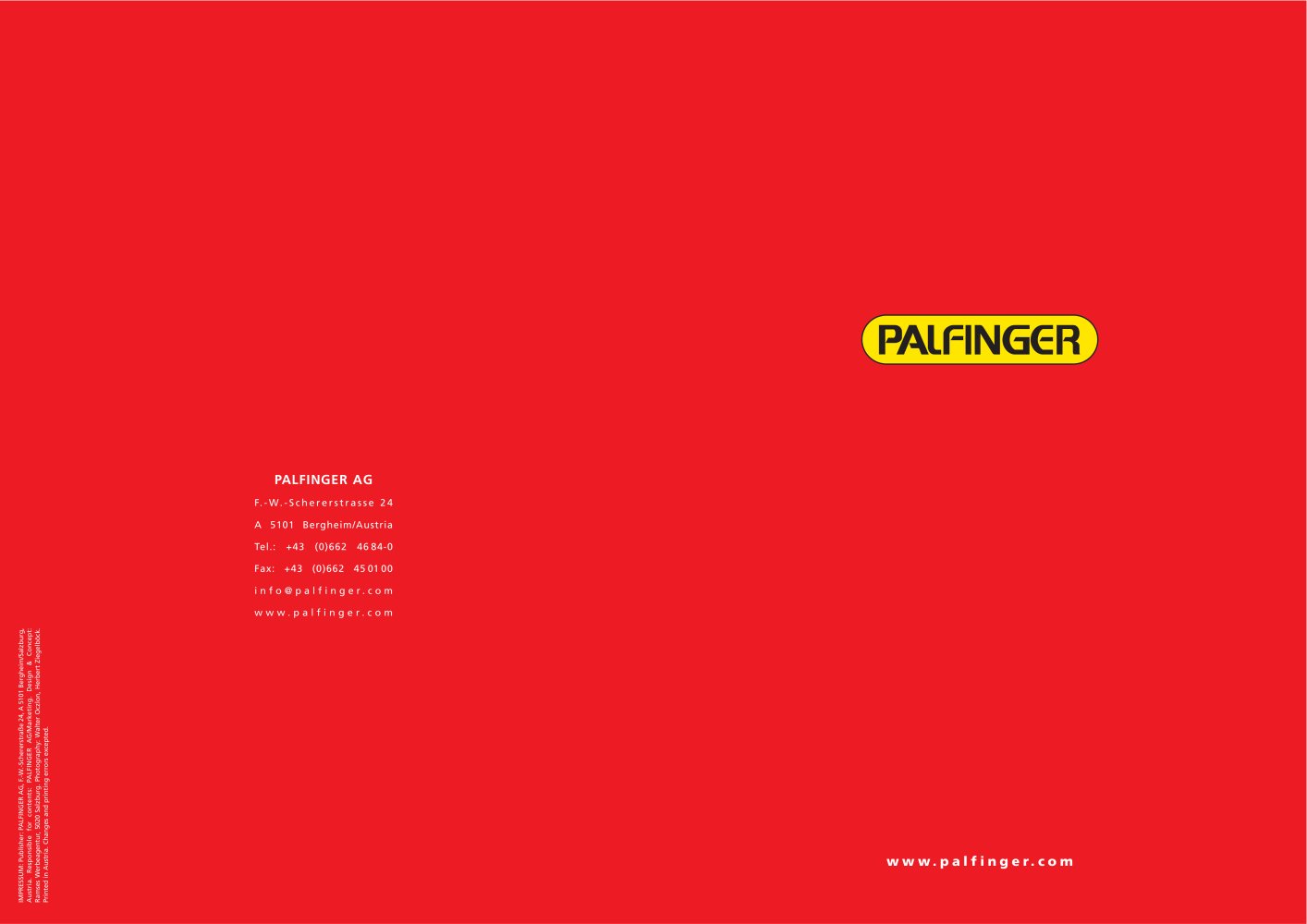 IMAGE Brochure - Palfinger