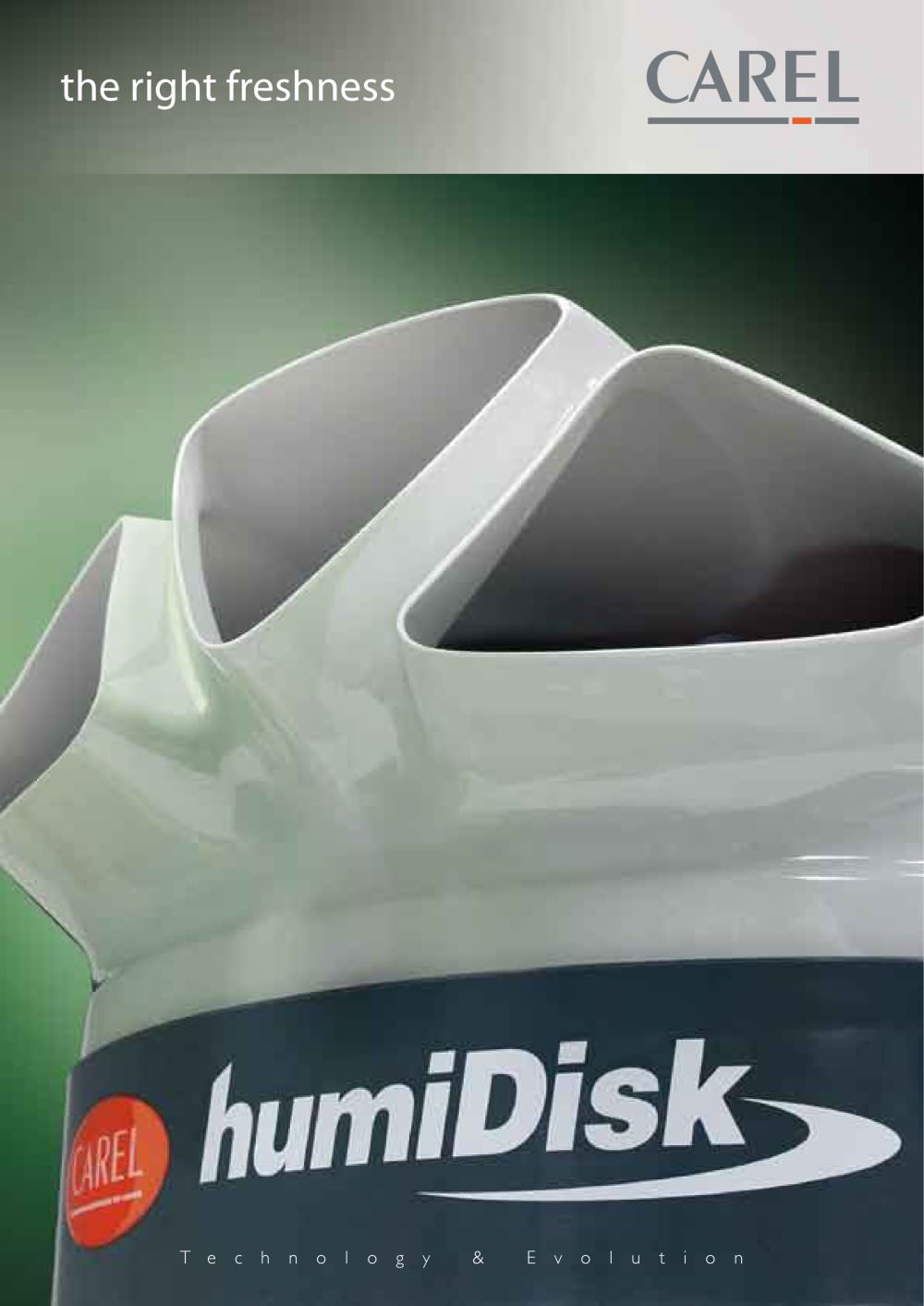 humiDisk - the right freshness - CAREL