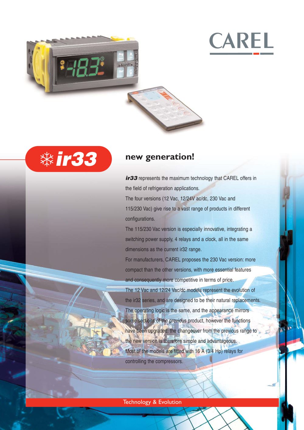 ir33 new generation! - CAREL