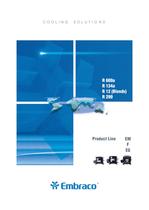 Compressors Catalog EM, F, EG Product Line for R 600a, R 134a, Blends and R 290
