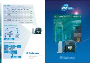  VCC Household Aplication (2nd generation) for R 134a and R 600a