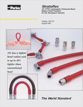 Stratoflex 101 PTFE Lightweight, Enhanced Bend Radius Hose Products for the Aerospace Industry