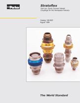 Stratoflex Indi-Lok, Quick Connect Valved Couplings for the Aerospace Industry
