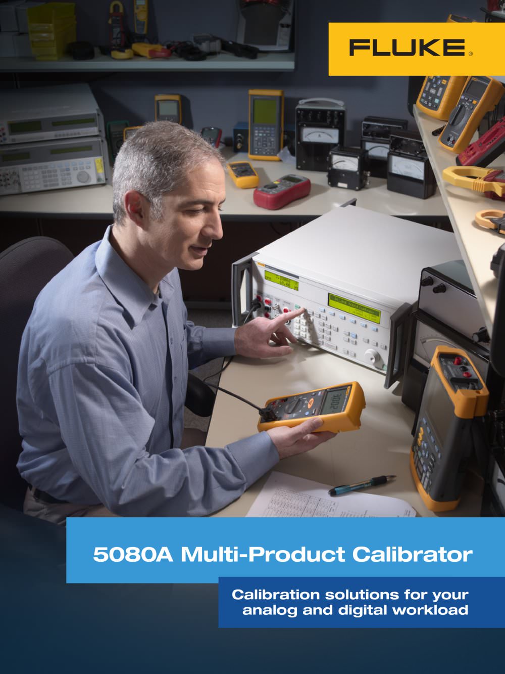 5080A Multi-Product Calibrator - Fluke Calibration Instruments - Hart Scientific