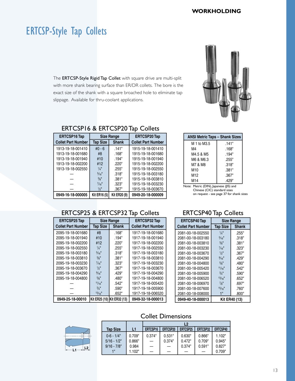 Hardinge Workholding - 81703