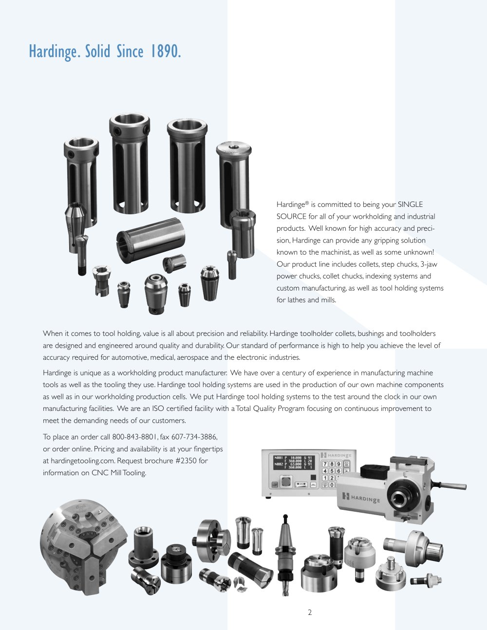 Hardinge Workholding - 145565, 164456, 92202, 133032