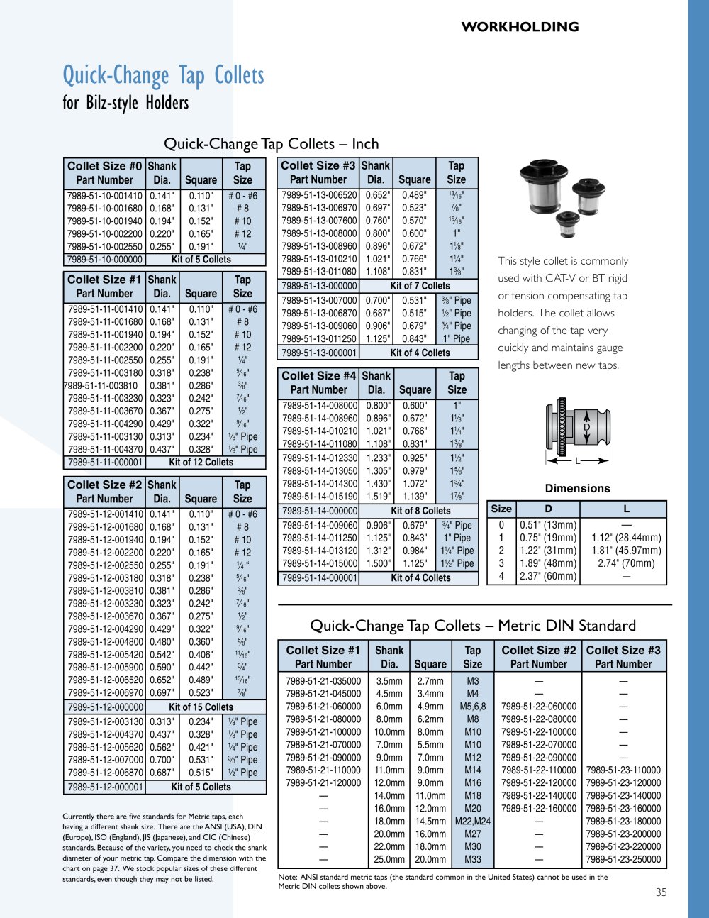 Hardinge Workholding - 95050