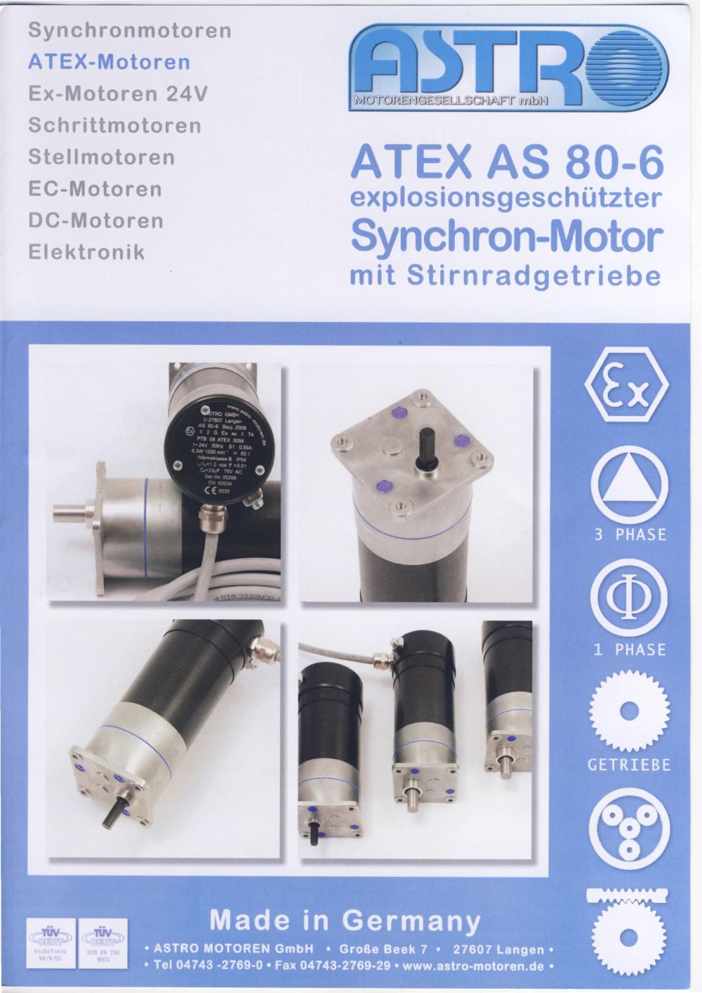 ASTRO ATEX-flyer - ASTRO Motorengesellschaft