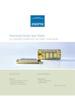 data sheets - diode laser stacks