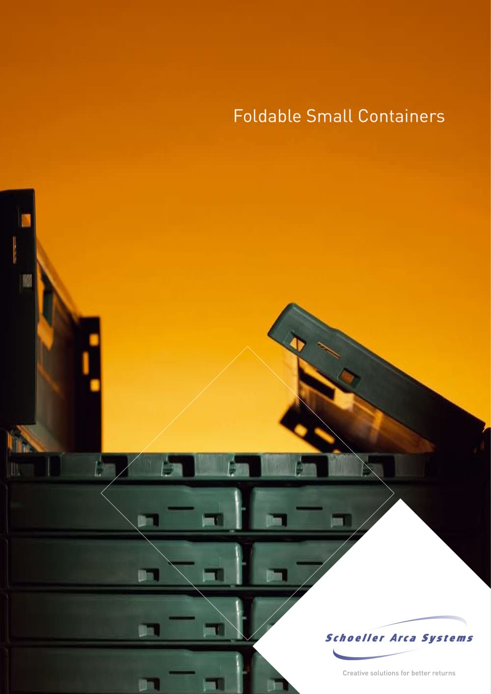 Foldable Small Container - Schoeller Arca Systems