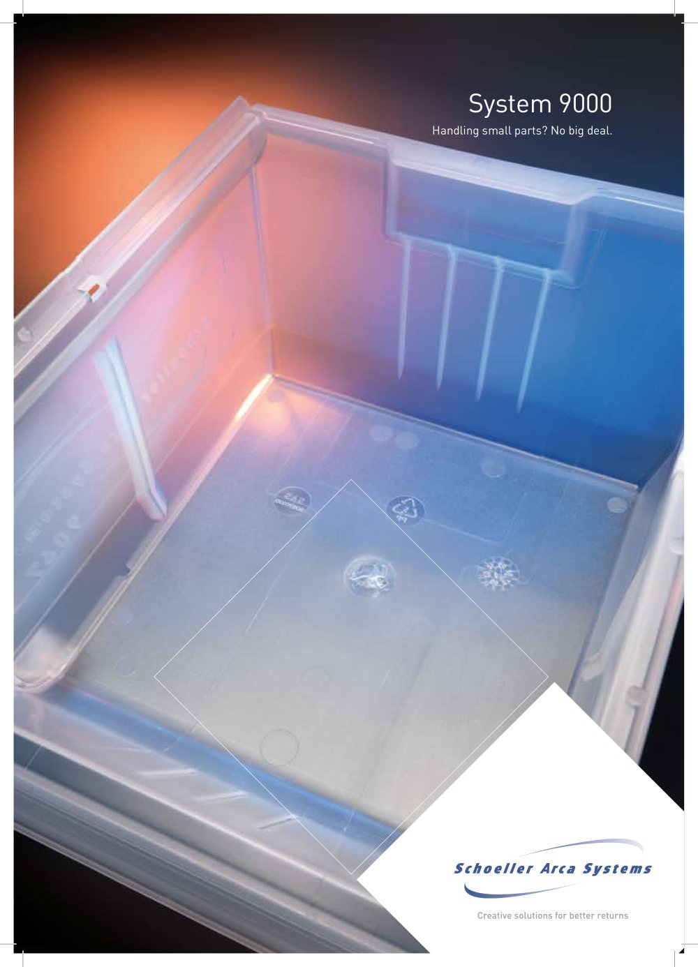 System 9000 / Handling small parts? No big deal - Schoeller Arca Systems