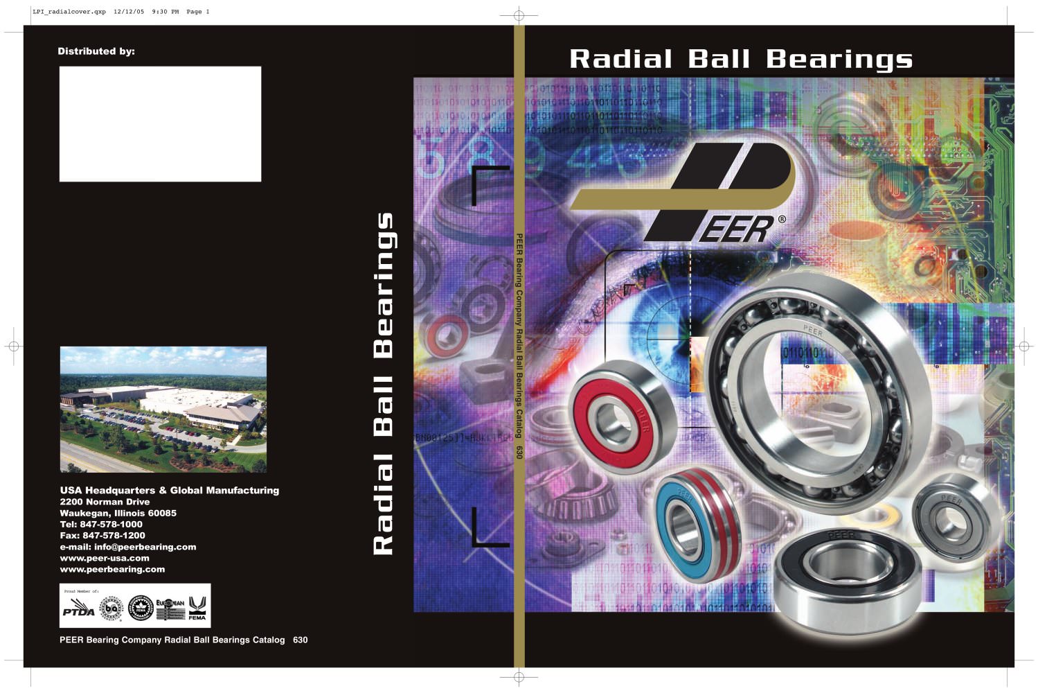 PEER Radial Catalog - PEER Bearing