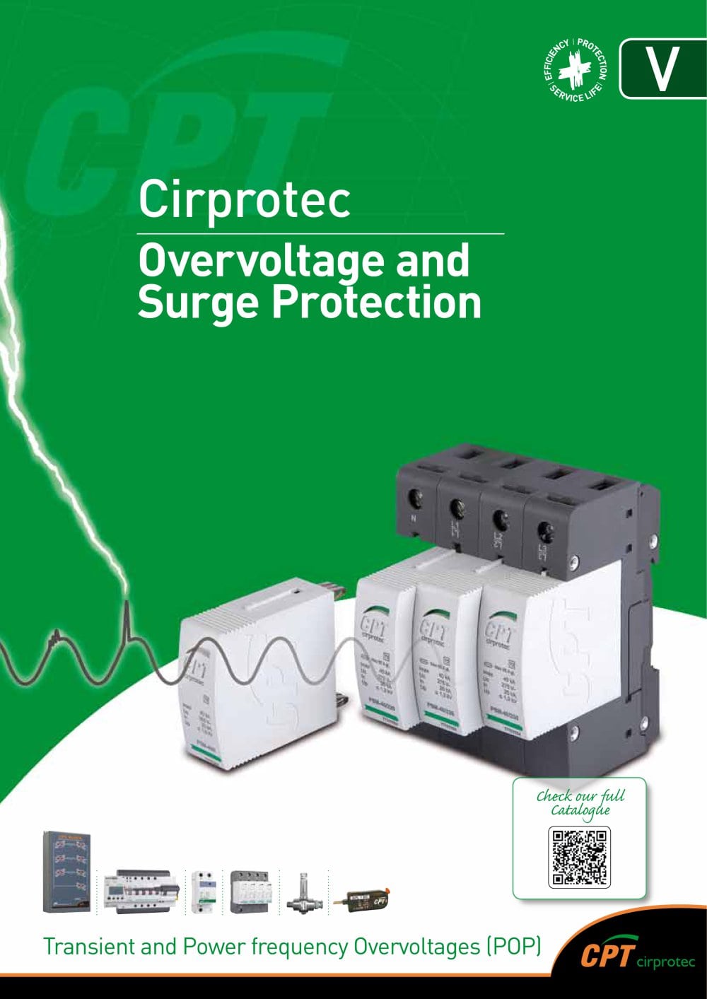 Overvoltage and Surge protection product guide - CPT Cirprotec