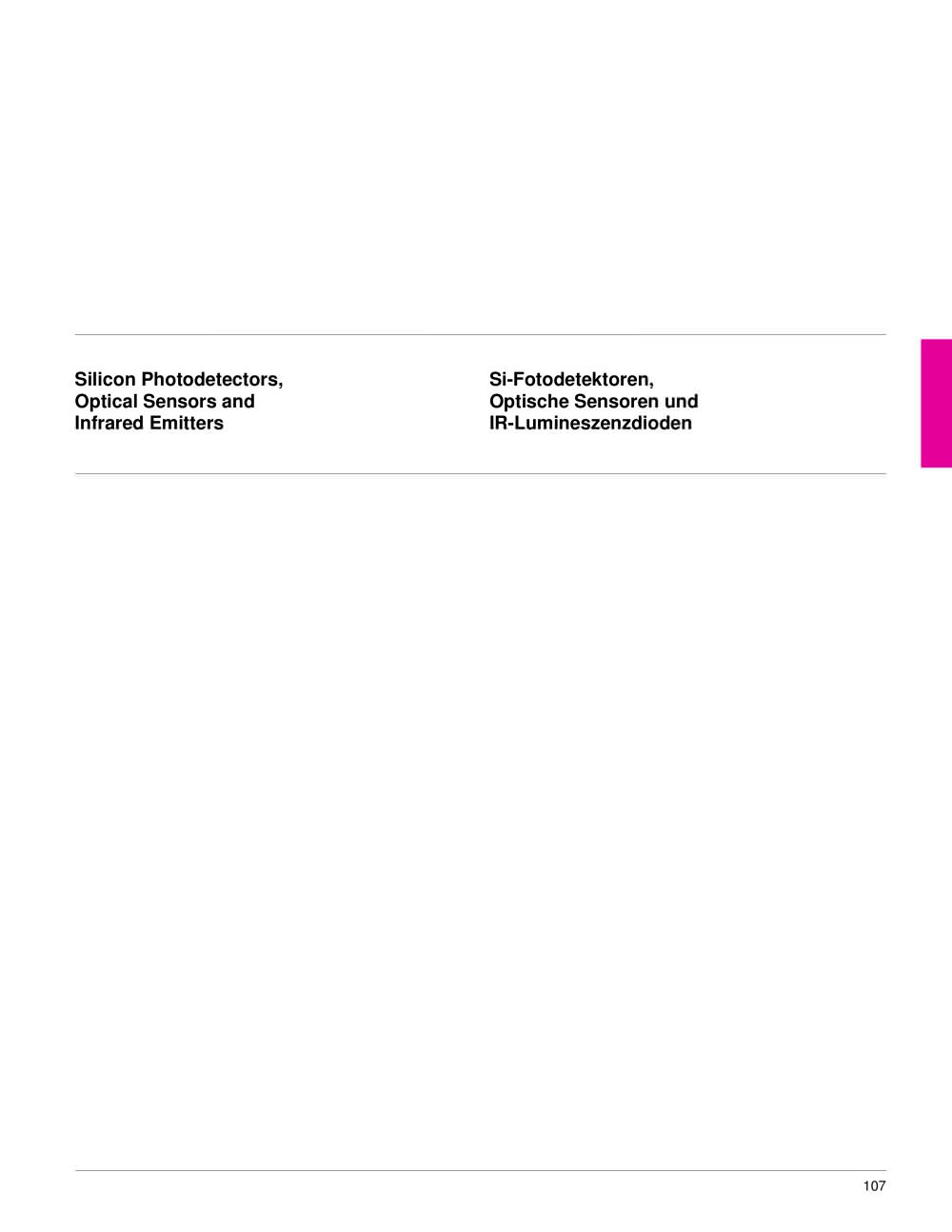 Silicon Photodetectors, Optical Sensors and Infrared Emitters - OSRAM Opto Semiconductors