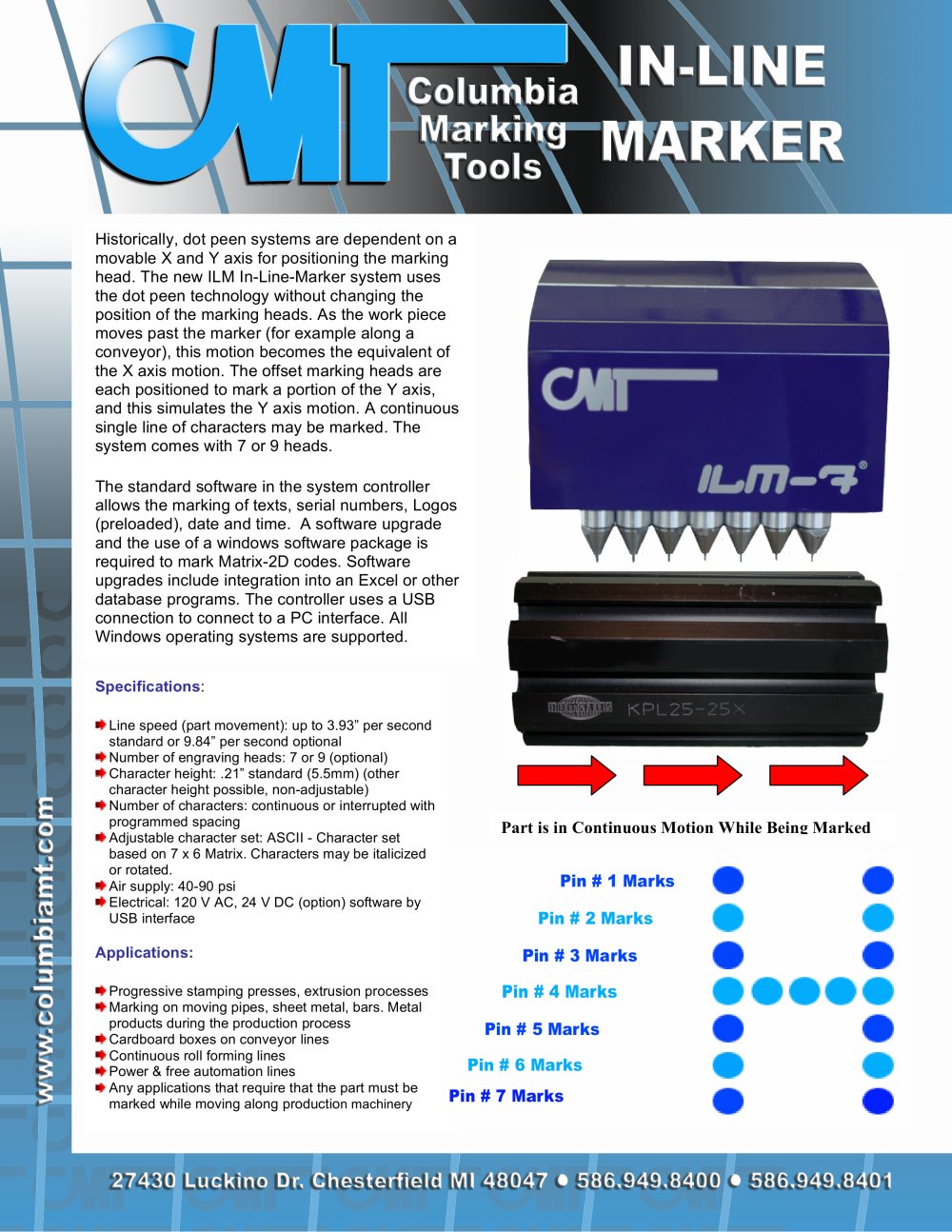In Line Marker - Columbia Marking Tools