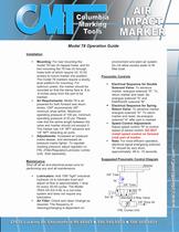 Model 78 Mite-E-Mark Operation Guide and Parts List