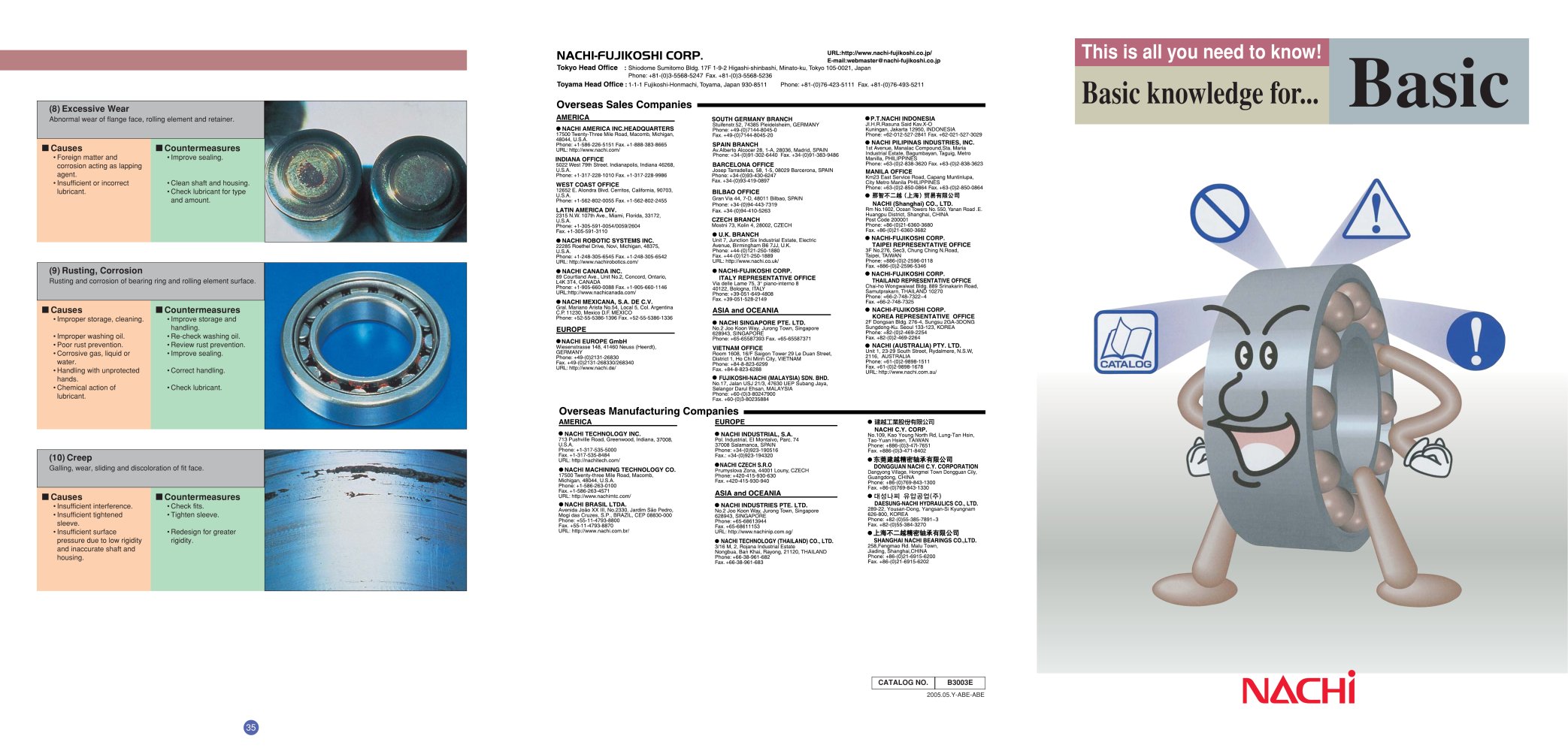 Using bearings safley - NACHI EUROPE