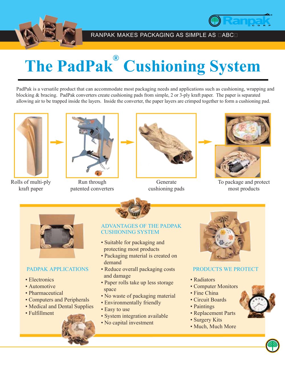 PadPak&reg; Converters - Ranpak