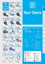 KHK Spur Gear Catalogue