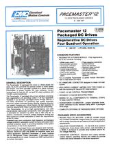 DC Drives PACEMASTER 12 Datasheet