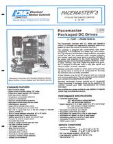 DC Drives PACEMASTER 3 Datasheet