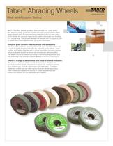 TABER Abrading Wheels (for Taber Abraser)