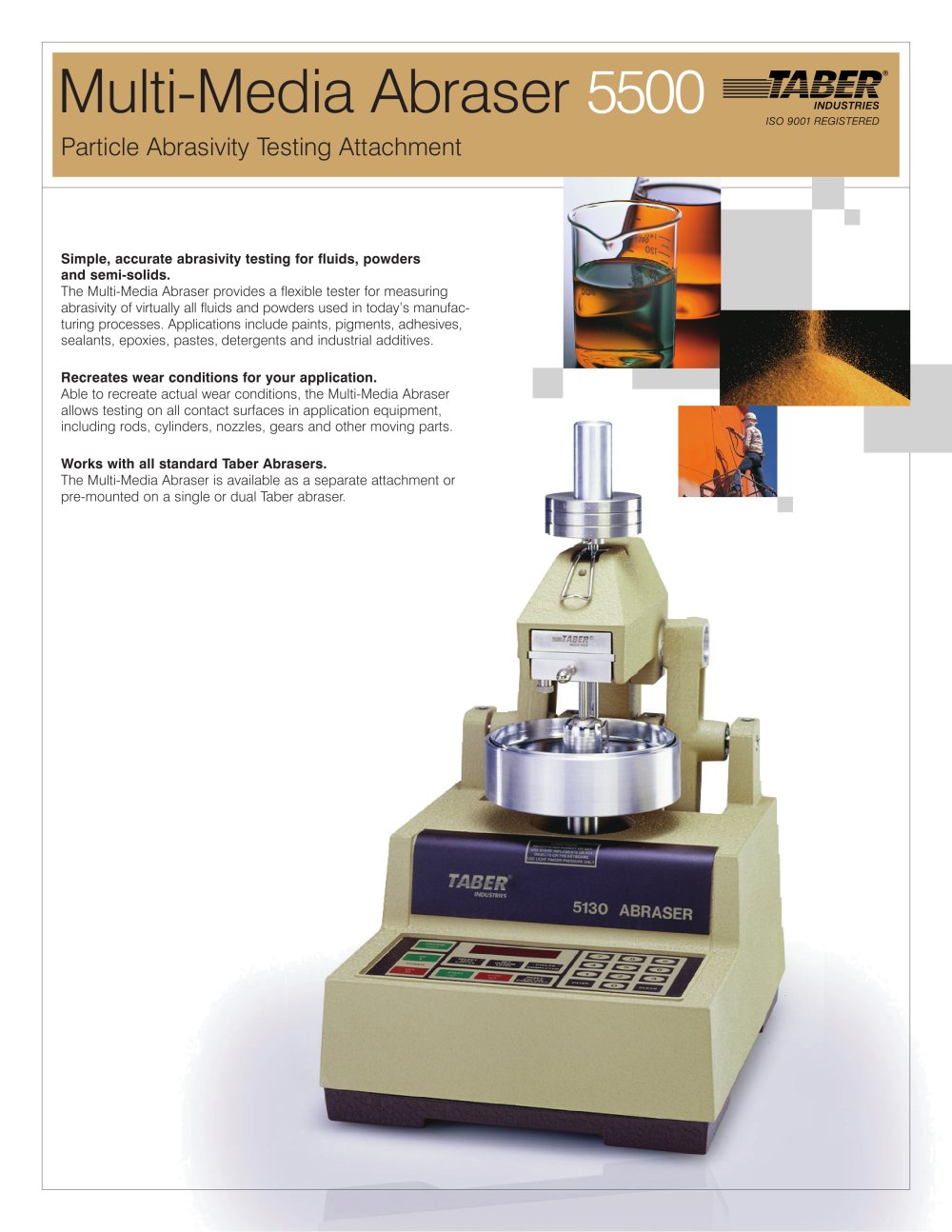TABER Multi-Media Abraser - Taber Industries