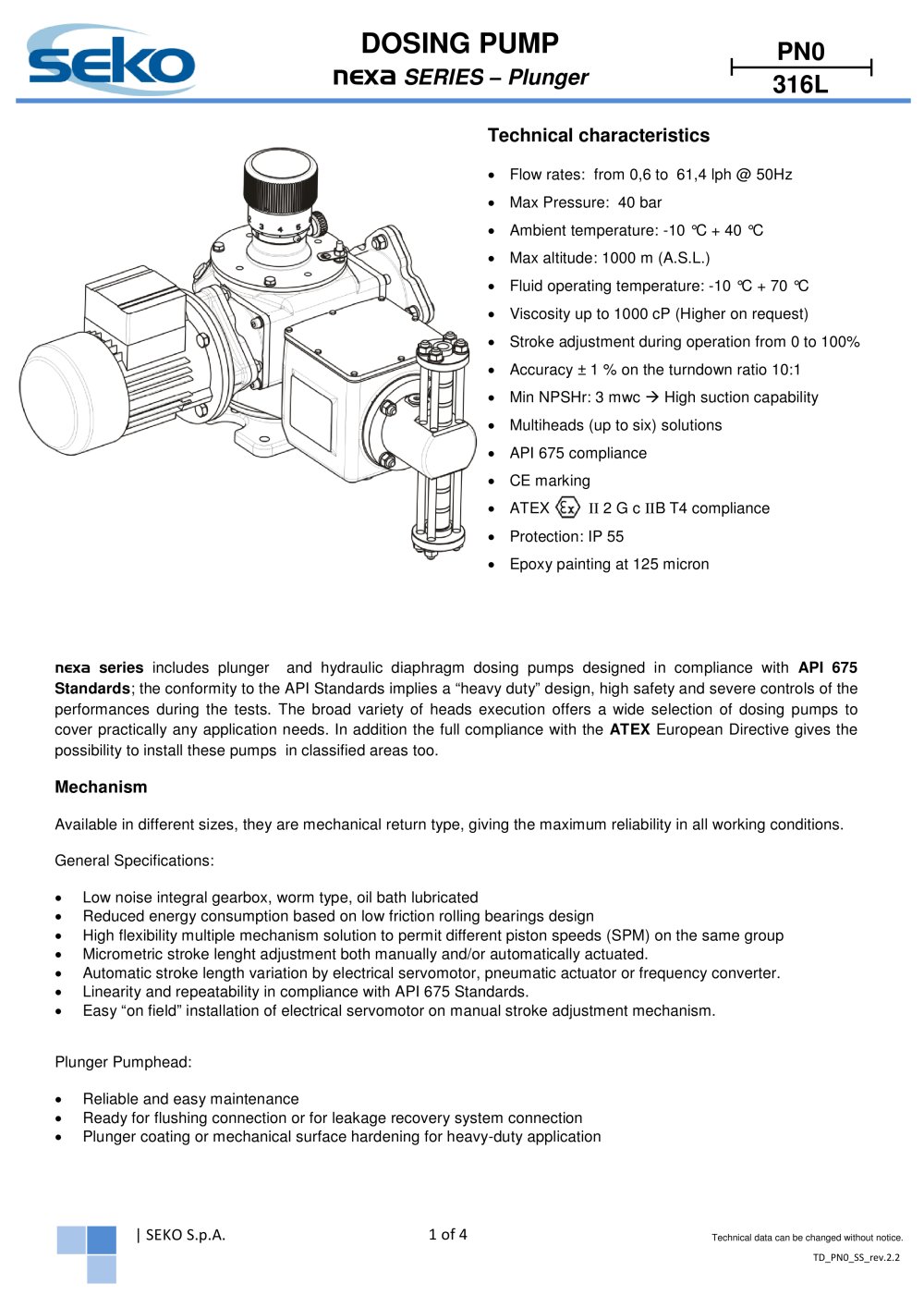 PN Nexa Series - SEKO