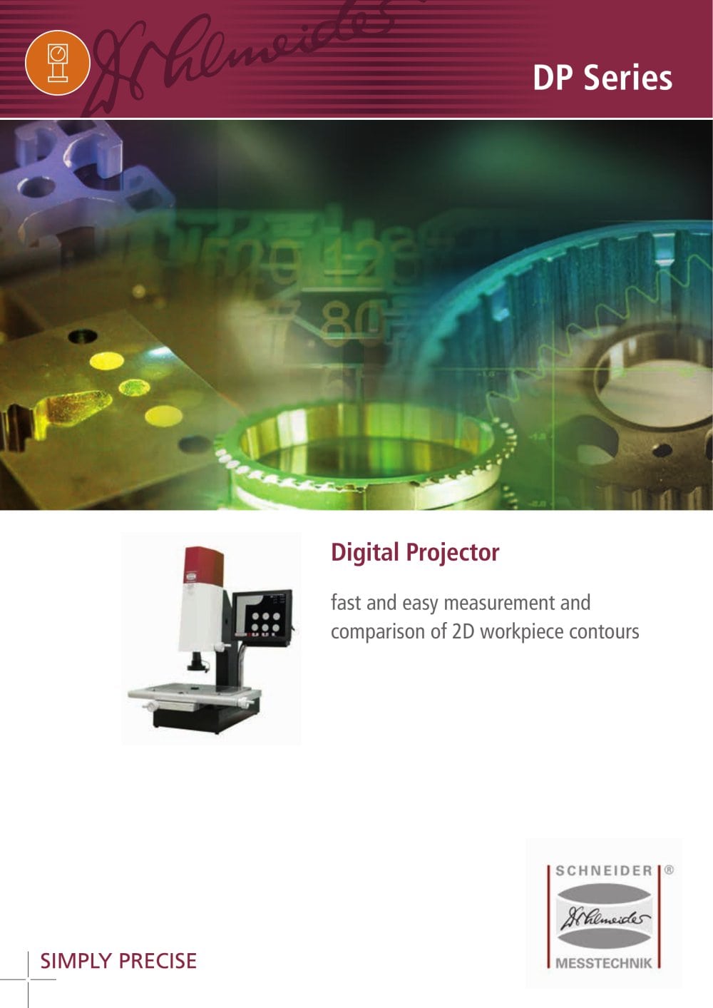 Digital projector DP - Dr. Heinrich Schneider Messtechnik GmbH
