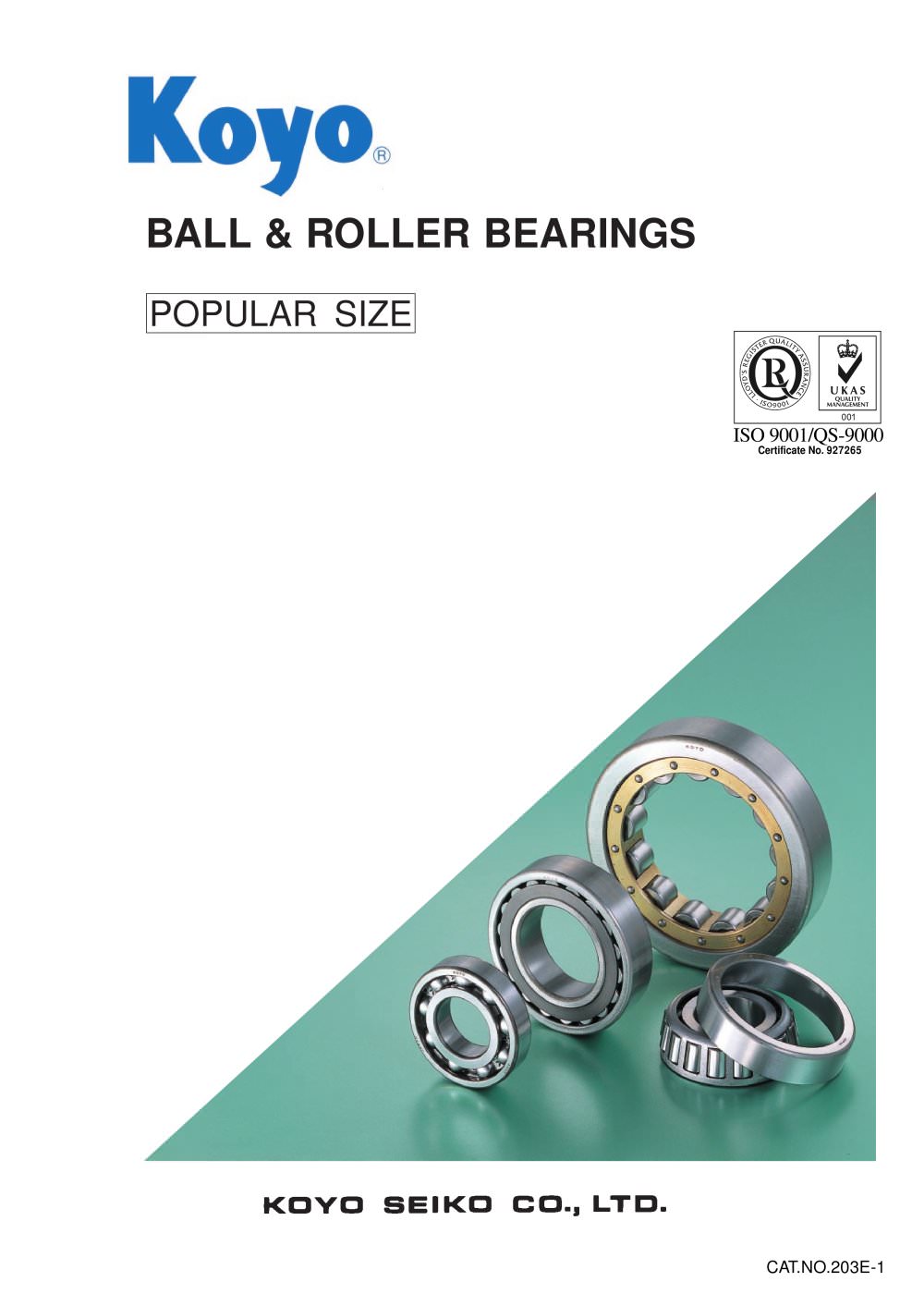 Ball & Roller Bearings - KOYO