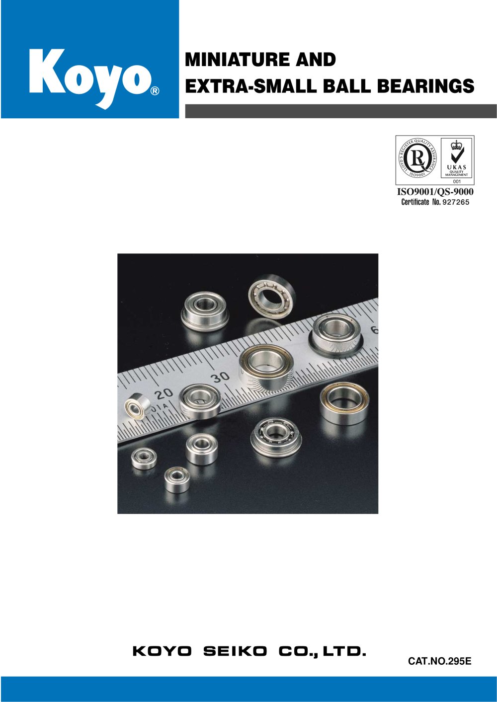 Miniature Bearings - KOYO