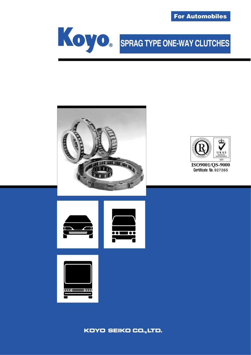 Sprag Clutches - KOYO