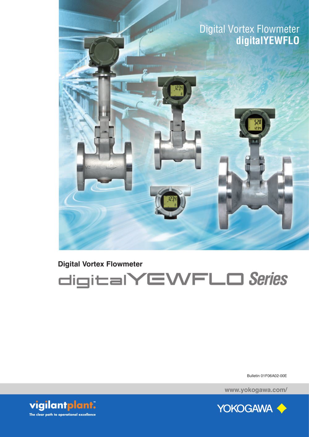 Digital Vortex Flowmeter digitalYEWFLO Series (416KB) &nbsp; - YOKOGAWA Europe