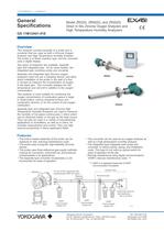 Model ZR22G, ZR402G, and ZR202G Direct In Situ Zirconia Oxygen Analyzers and High Temperature Humidity Analyzers