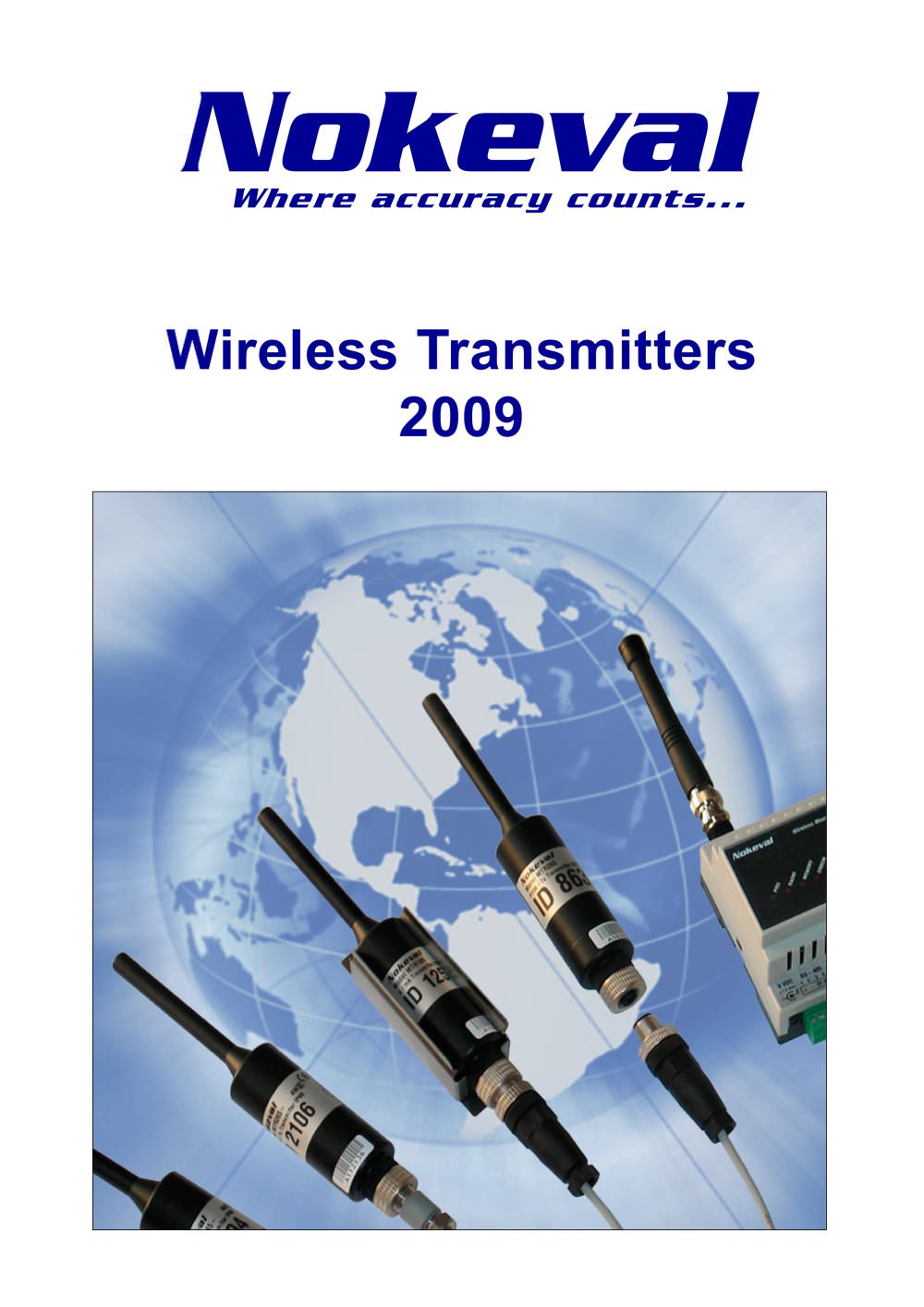 Wireless Transmitters Product Summary 2009 - Nokeval