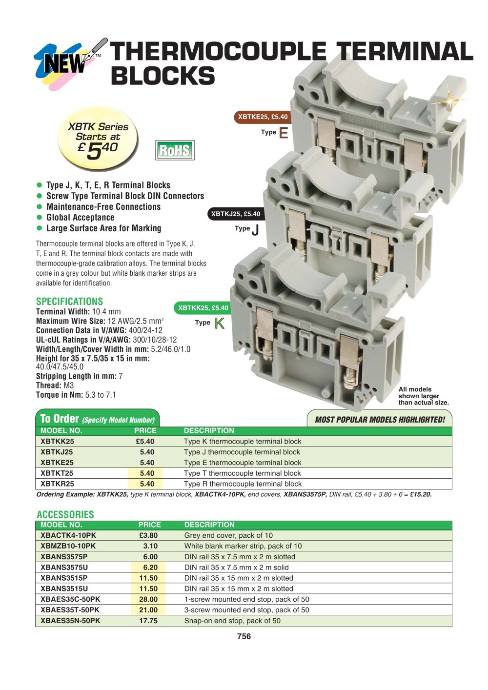 thermocouple terminal block - OMEGA