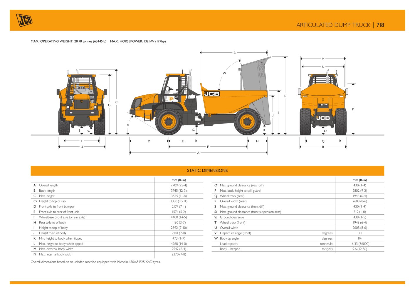 Articulated dump track 718 - 1 / 4 Pages