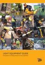 JCB Light Equipment range brochure