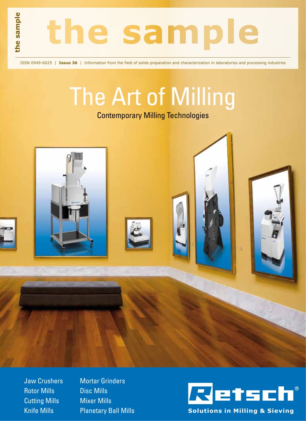 the sample 36 - customer magazine - Retsch