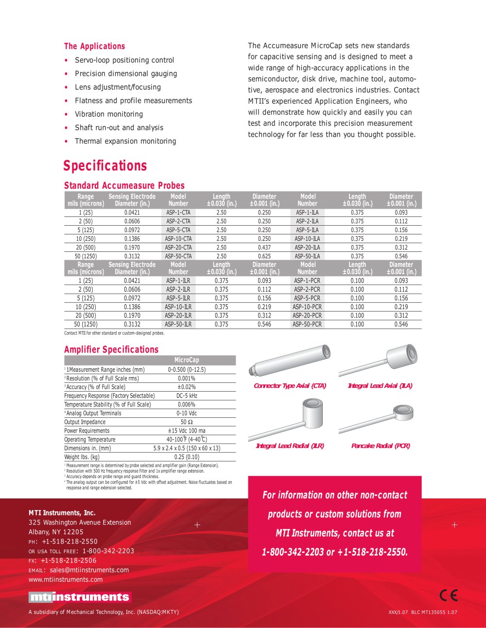MTI Instruments - 153714, 3548