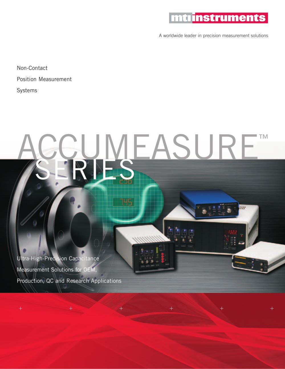 Accumeasure Series: Non-Contact Precision Measurement Systems - MTI Instruments