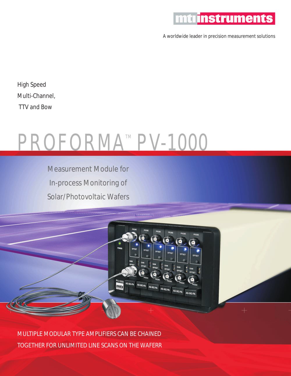 PV Series - MTI Instruments
