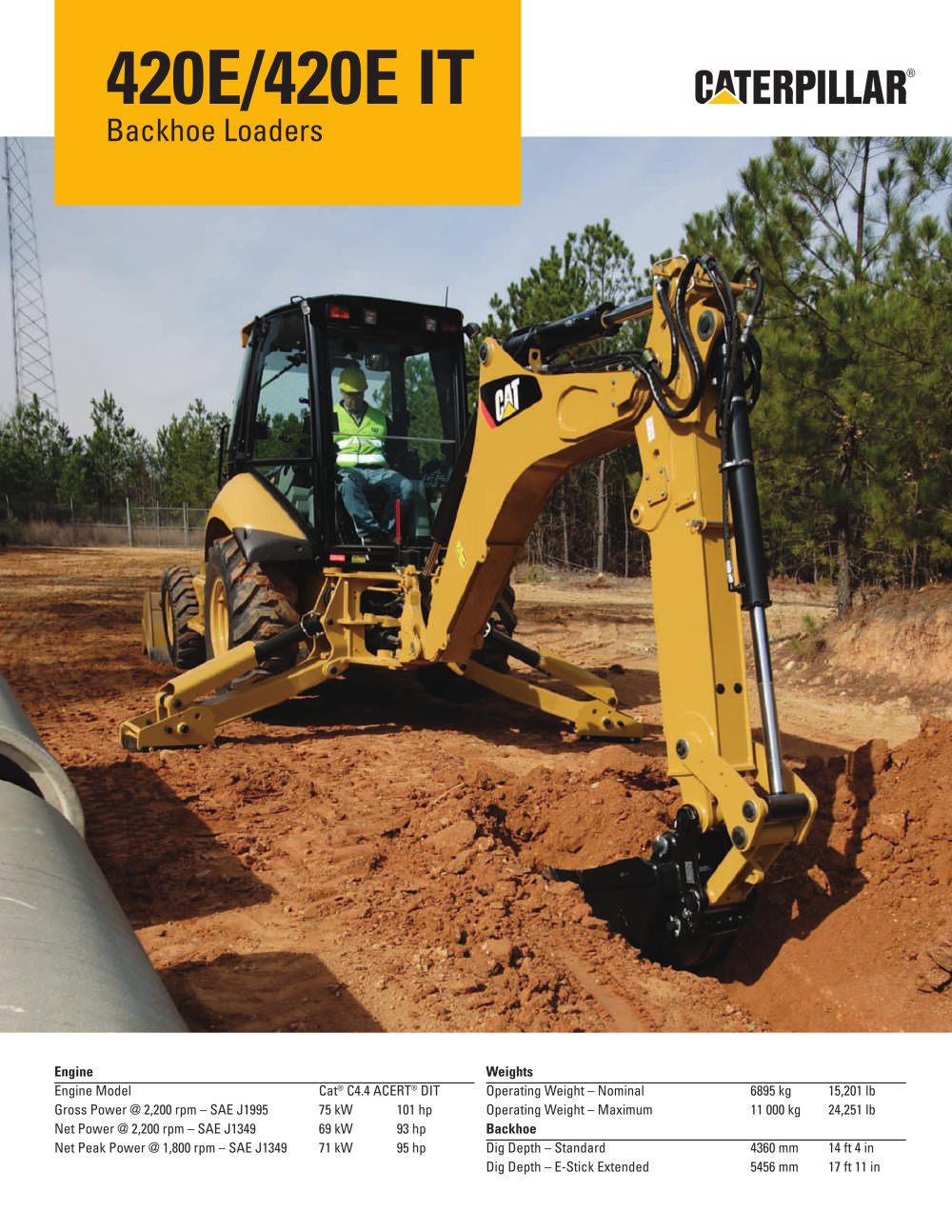 420E/420E IT Backhoe Loader - 1 / 28 Pages