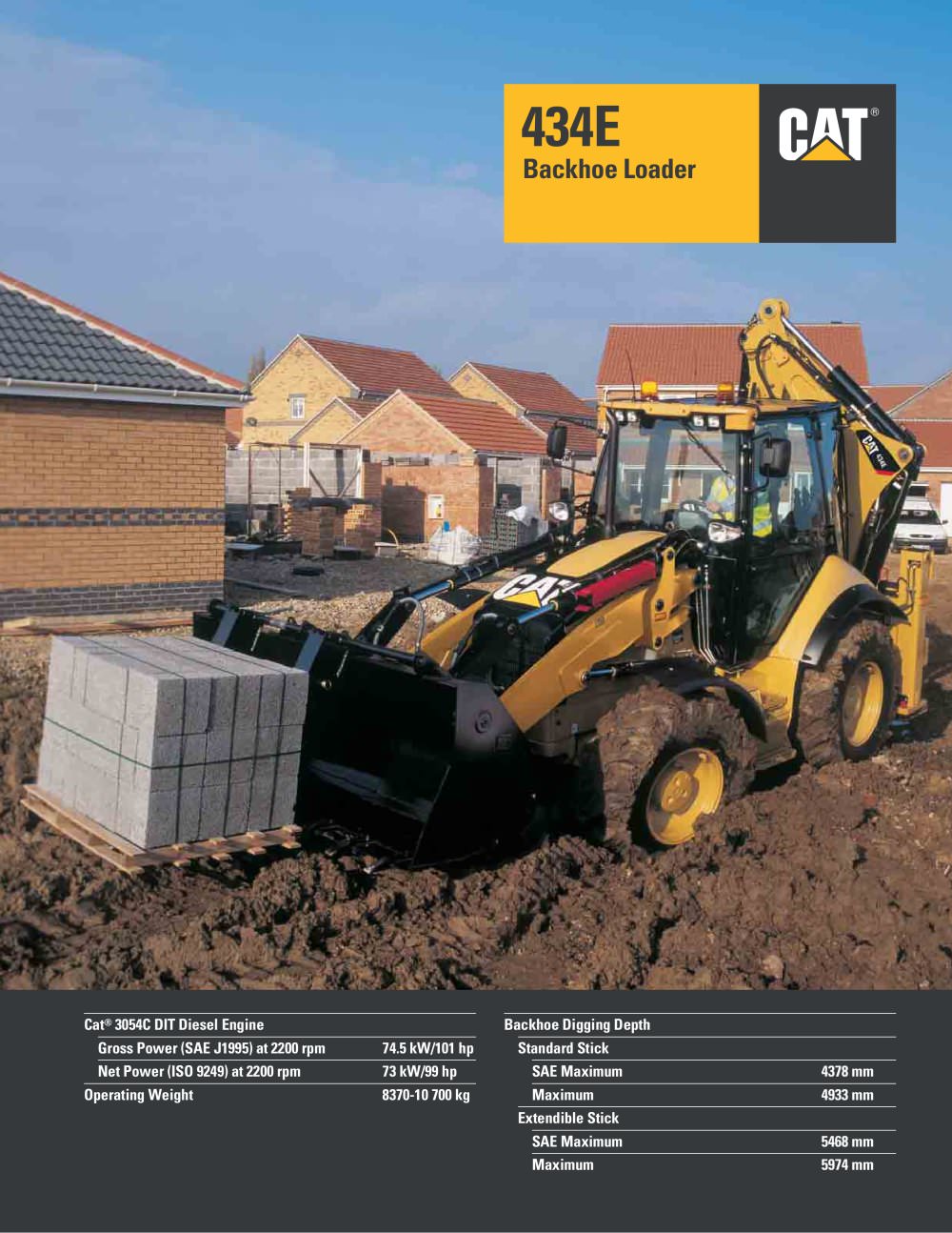 Backhoe Loader - Caterpillar Equipment
