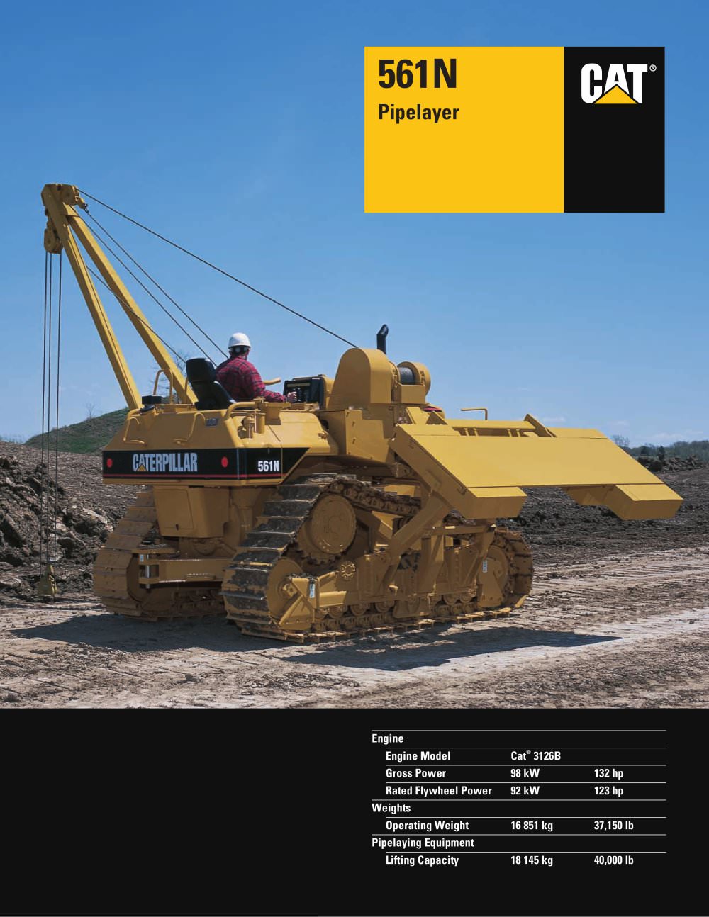 Pipelayer - Caterpillar Equipment